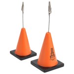 Construction Cone Stress Reliever Memo Holder - Orange/Blank Construction Cone Stress Reliever Memo Holder - Orange/Blank