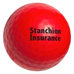 Golf Ball Stress Reliever - Red Golf Ball Stress Reliever - Red