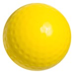 Golf Ball Stress Reliever - Yellow Golf Ball Stress Reliever - Yellow