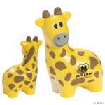 Giraffe Stress Reliever - Yellow/Brown Giraffe Stress Reliever - Yellow/Brown