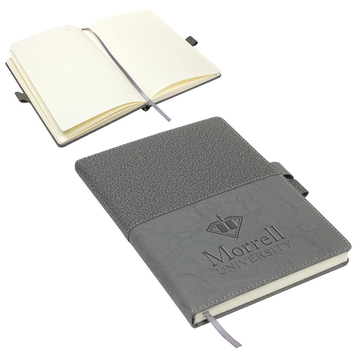 Quarry Textured Journal with Interlocking Pen Closure 1