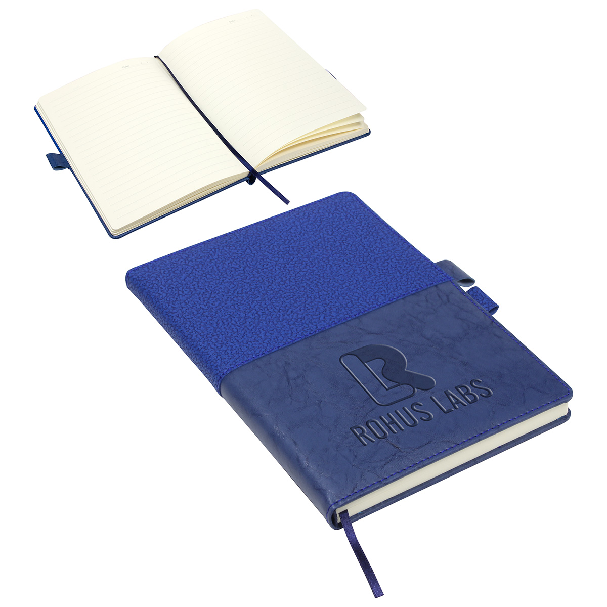 Quarry Textured Journal with Interlocking Pen Closure 1