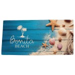 Boardwalk 30" x 60" Microfiber Beach Blanket/Towel- Full-Color 1 Boardwalk 30" x 60" Microfiber Beach Blanket/Towel- Full-Color 1
