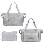 Caravan Expandable Polyester Travel Tote - Light Gray Caravan Expandable Polyester Travel Tote - Light Gray