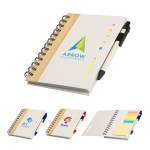 Camber Spiral Notebook with Colorful Sticky Notes & Pen 1 Camber Spiral Notebook with Colorful Sticky Notes & Pen 1