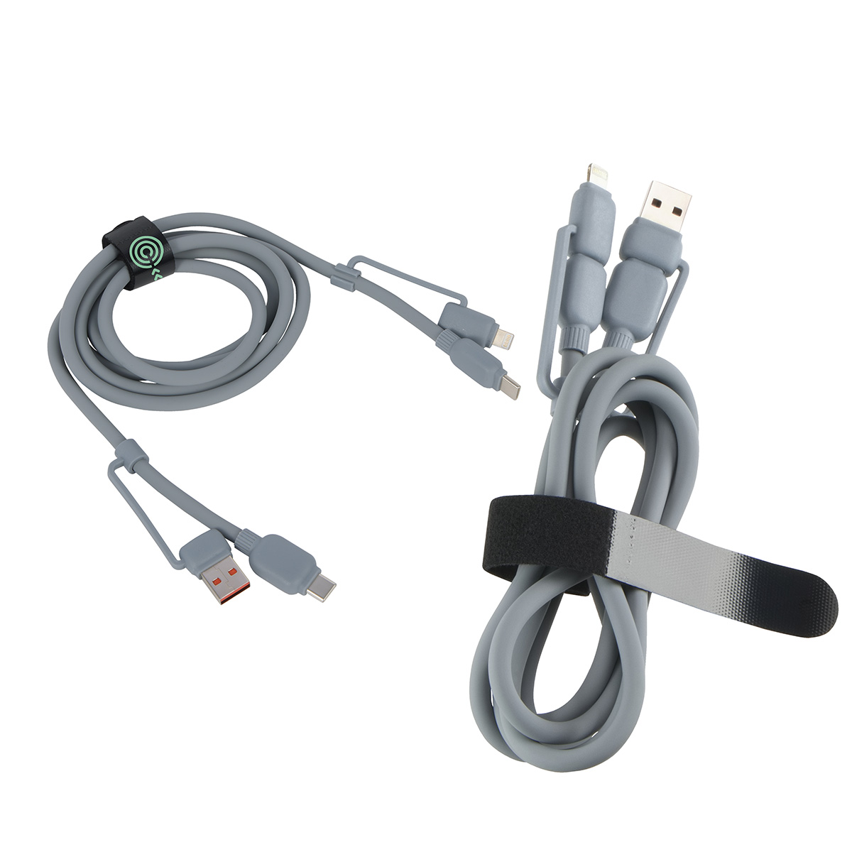 Torque Flex 4-in-1 60W PD 59" Silicone Charging Cable 1