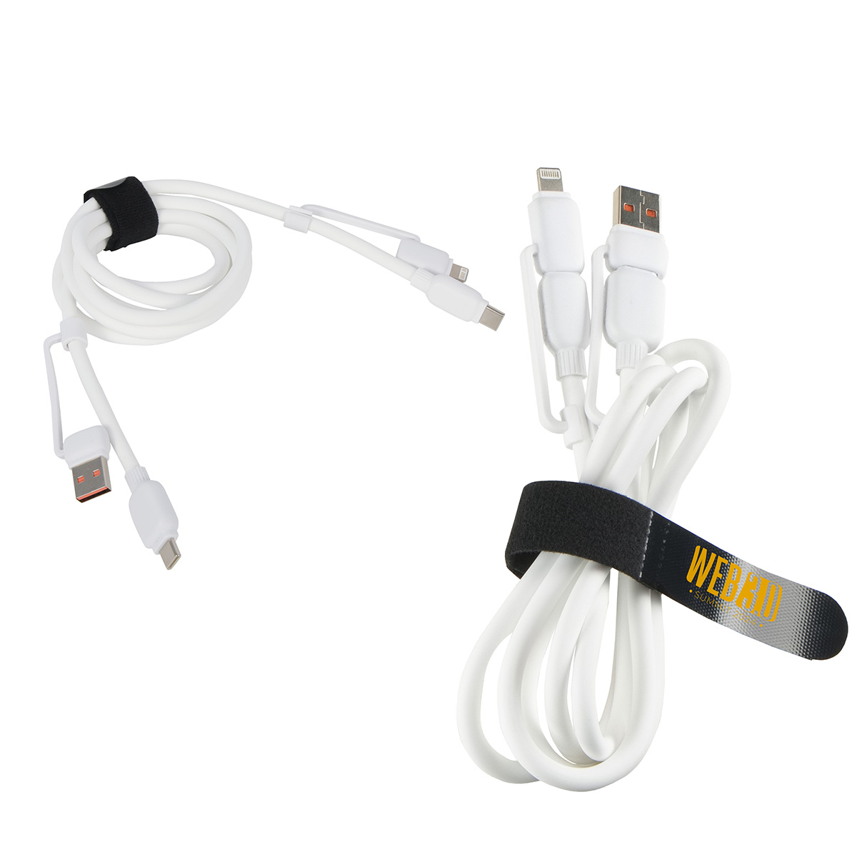 Torque Flex 4-in-1 60W PD 59" Silicone Charging Cable 1