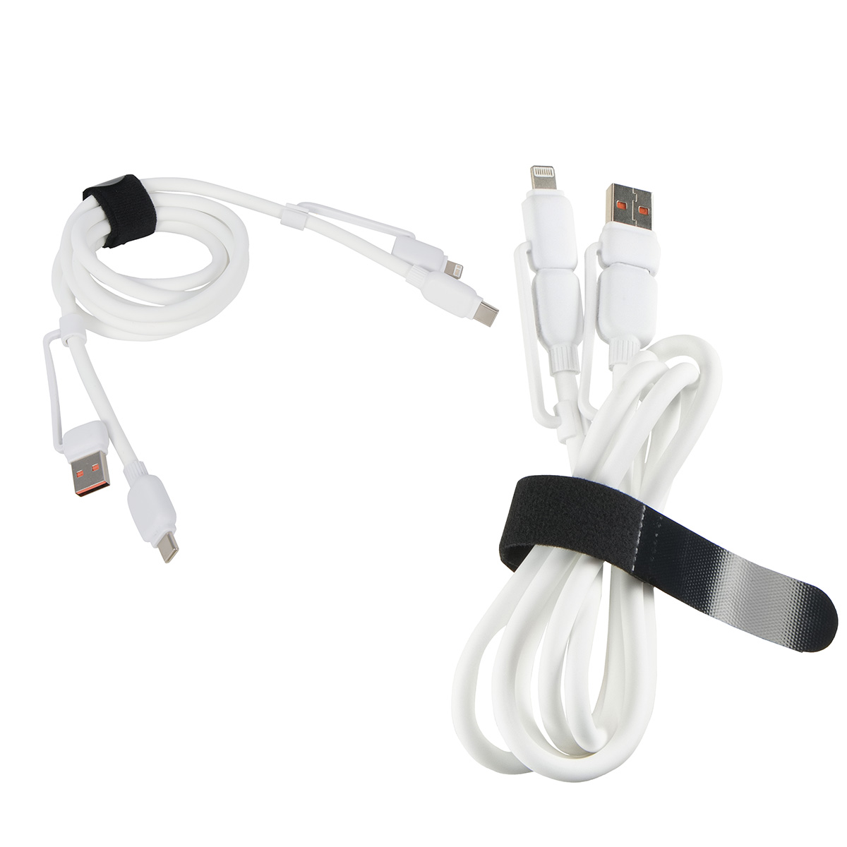Torque Flex 4-in-1 60W PD 59" Silicone Charging Cable 1