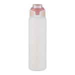 Malone 28 oz Eco-friendly Vacuum Insulated Stainless Steel Bottle - Cream Malone 28 oz Eco-friendly Vacuum Insulated Stainless Steel Bottle - Cream