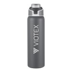 Malone 28 oz Eco-friendly Vacuum Insulated Stainless Steel Bottle - Gray Malone 28 oz Eco-friendly Vacuum Insulated Stainless Steel Bottle - Gray