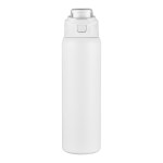 Malone 28 oz Eco-friendly Vacuum Insulated Stainless Steel Bottle - White Malone 28 oz Eco-friendly Vacuum Insulated Stainless Steel Bottle - White