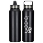 SENSO® Highland 32 oz Eco-Friendly Vacuum Insulated Bottle - Black SENSO® Highland 32 oz Eco-Friendly Vacuum Insulated Bottle - Black