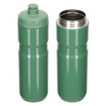 Lowa 25 oz Eco-Friendly Recycled Stainless Steel Bike Bottle - Navy Blue Lowa 25 oz Eco-Friendly Recycled Stainless Steel Bike Bottle - Navy Blue