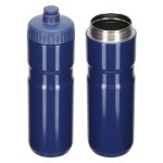 Lowa 25 oz Eco-Friendly Recycled Stainless Steel Bike Bottle - White Lowa 25 oz Eco-Friendly Recycled Stainless Steel Bike Bottle - White