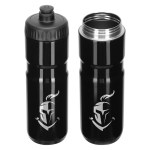 Lowa 25 oz Eco-Friendly Recycled Stainless Steel Bike Bottle - Black Lowa 25 oz Eco-Friendly Recycled Stainless Steel Bike Bottle - Black