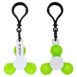 Push Pop Fidget Spinner Keyring - Lime Green Push Pop Fidget Spinner Keyring - Lime Green