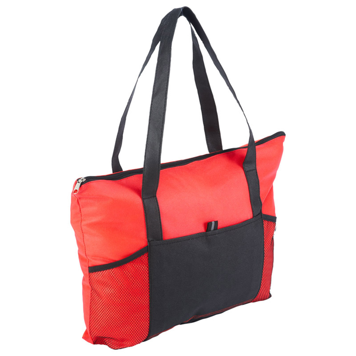 Feather Flight Non-Woven Zipper Tote Bag 1