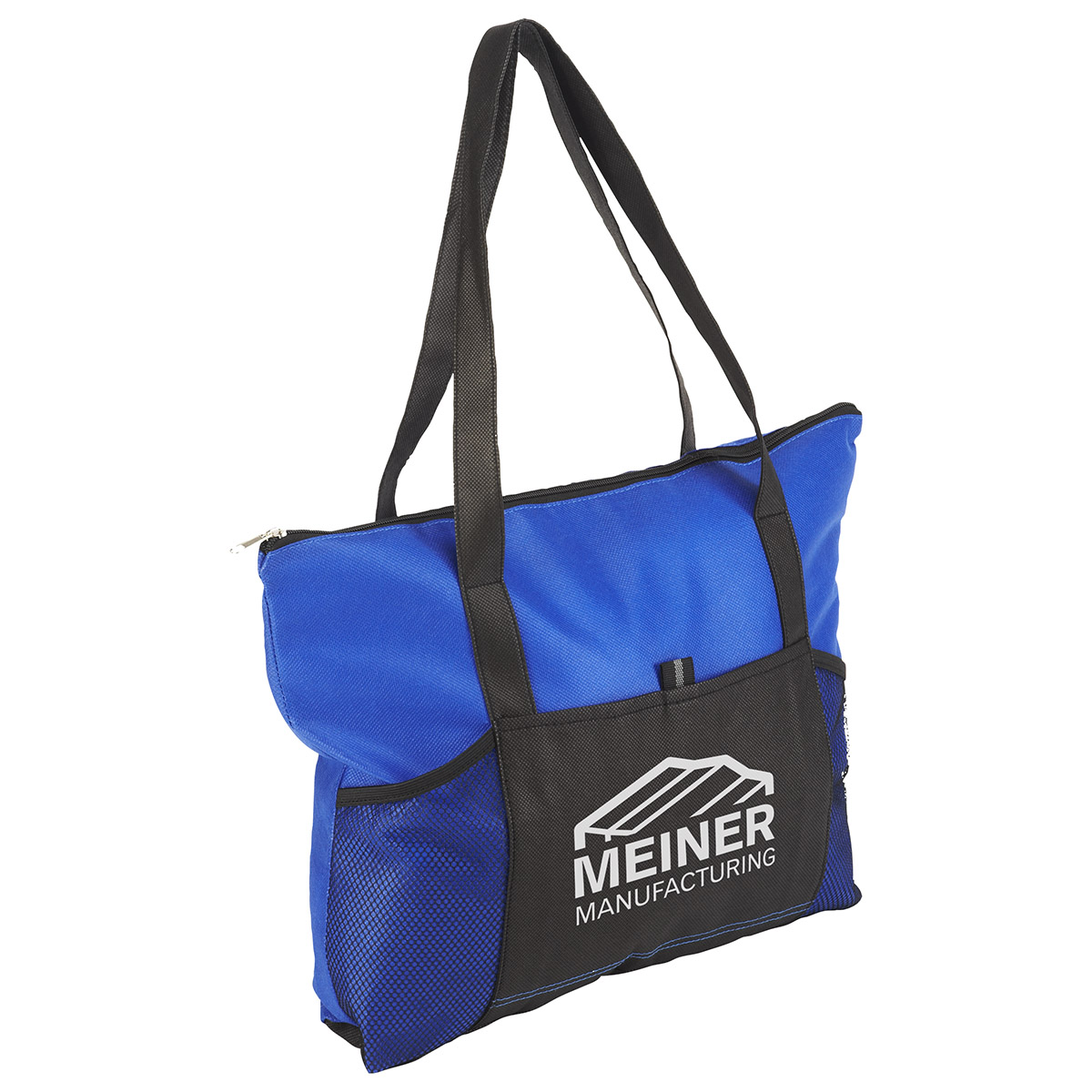 Feather Flight Non-Woven Zipper Tote Bag 1