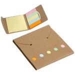 Square Deal Sticky Note Wallet - Brown Square Deal Sticky Note Wallet - Brown