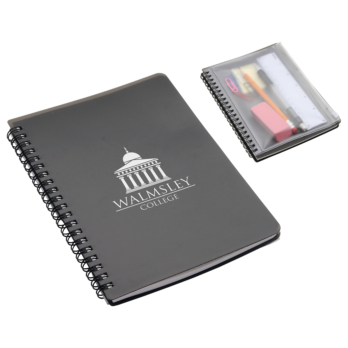 Hardcover Notebook with Pouch 1