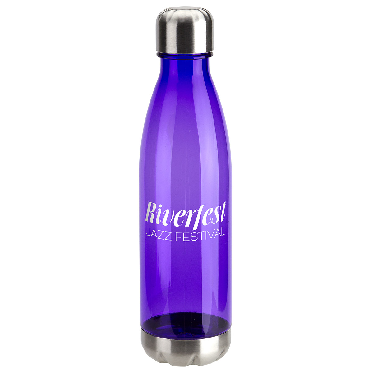 Bayside 25 oz Tritan® Bottle with Stainless Base and Cap 1
