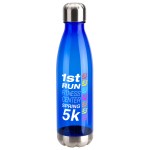 Bayside 25 oz Tritan® Bottle with Stainless Base and Cap - Blue Bayside 25 oz Tritan® Bottle with Stainless Base and Cap - Blue