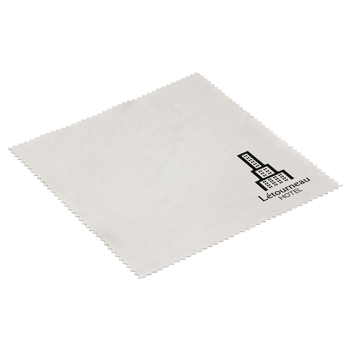Premium 6" x 6" Microfiber Cloth- 1-Color 1