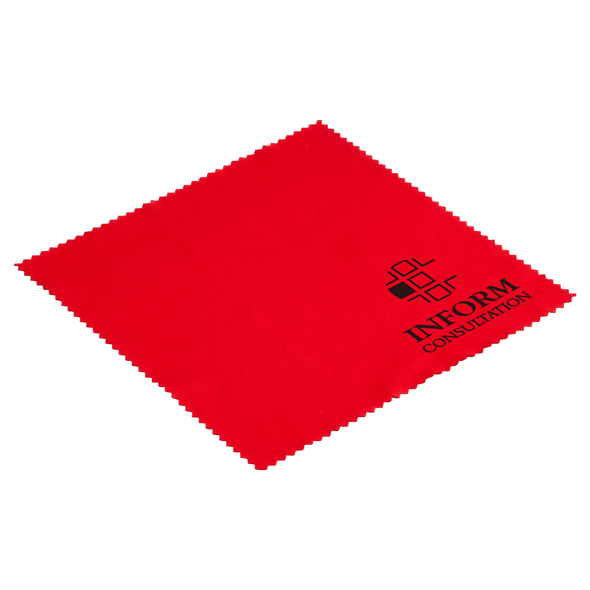 Premium 6" x 6" Microfiber Cloth- 1-Color 1