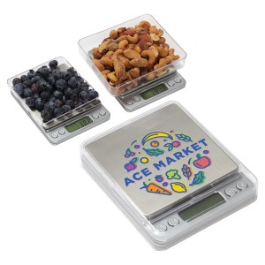 Easy Measure Digital Kitchen Scale with Food Tray 1 Easy Measure Digital Kitchen Scale with Food Tray 1