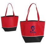 Carnival RPET Cooler Tote - Red/Black Carnival RPET Cooler Tote - Red/Black