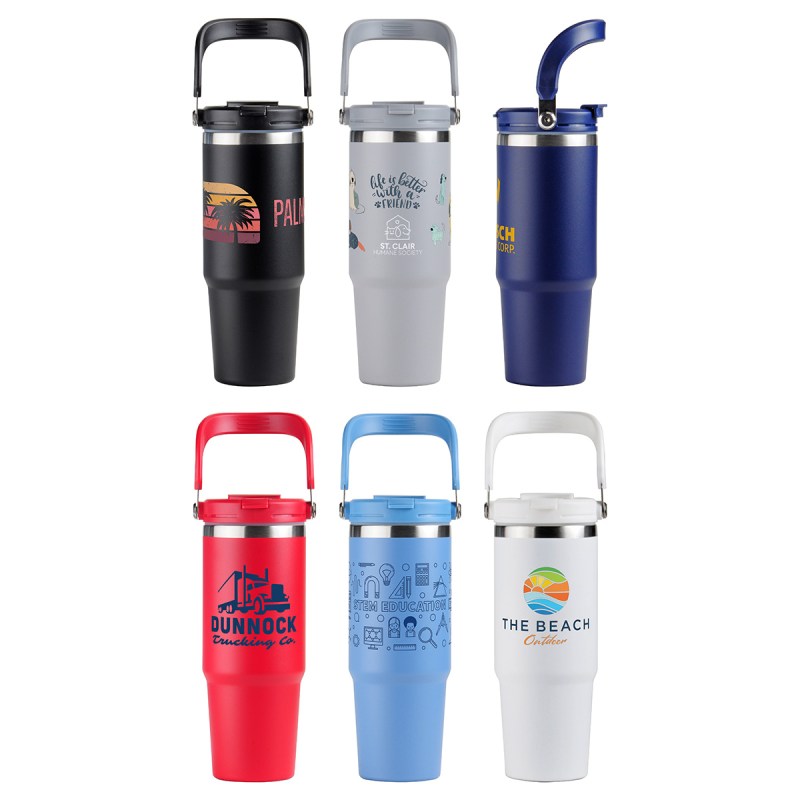 SENSO® Venture DuoFlow 30 oz Vacuum Insulated Stainless Steel Travel Tumbl 1 SENSO® Venture DuoFlow 30 oz Vacuum Insulated Stainless Steel Travel Tumbl 1