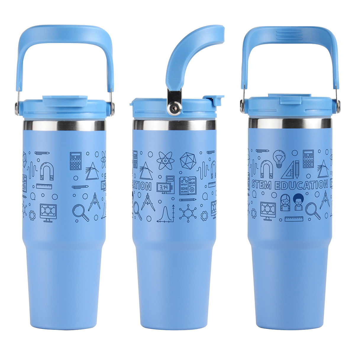 SENSO® Venture DuoFlow 30 oz Vacuum Insulated Stainless Steel Travel Tumbl 1