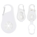 Clipper Towel & Bottle Holder - White Clipper Towel & Bottle Holder - White