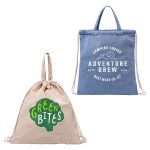 Pueblo Recycled Cotton & RPET Drawstring Bag 1 Pueblo Recycled Cotton & RPET Drawstring Bag 1