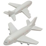 Passenger Airplane Stress Reliever - Gray Passenger Airplane Stress Reliever - Gray