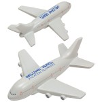 Passenger Airplane Stress Reliever - Gray Passenger Airplane Stress Reliever - Gray