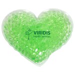 Large Heart Aqua Pearls™ Hot/Cold Pack - Green Large Heart Aqua Pearls™ Hot/Cold Pack - Green