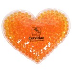 Large Heart Aqua Pearls™ Hot/Cold Pack - Orange Large Heart Aqua Pearls™ Hot/Cold Pack - Orange