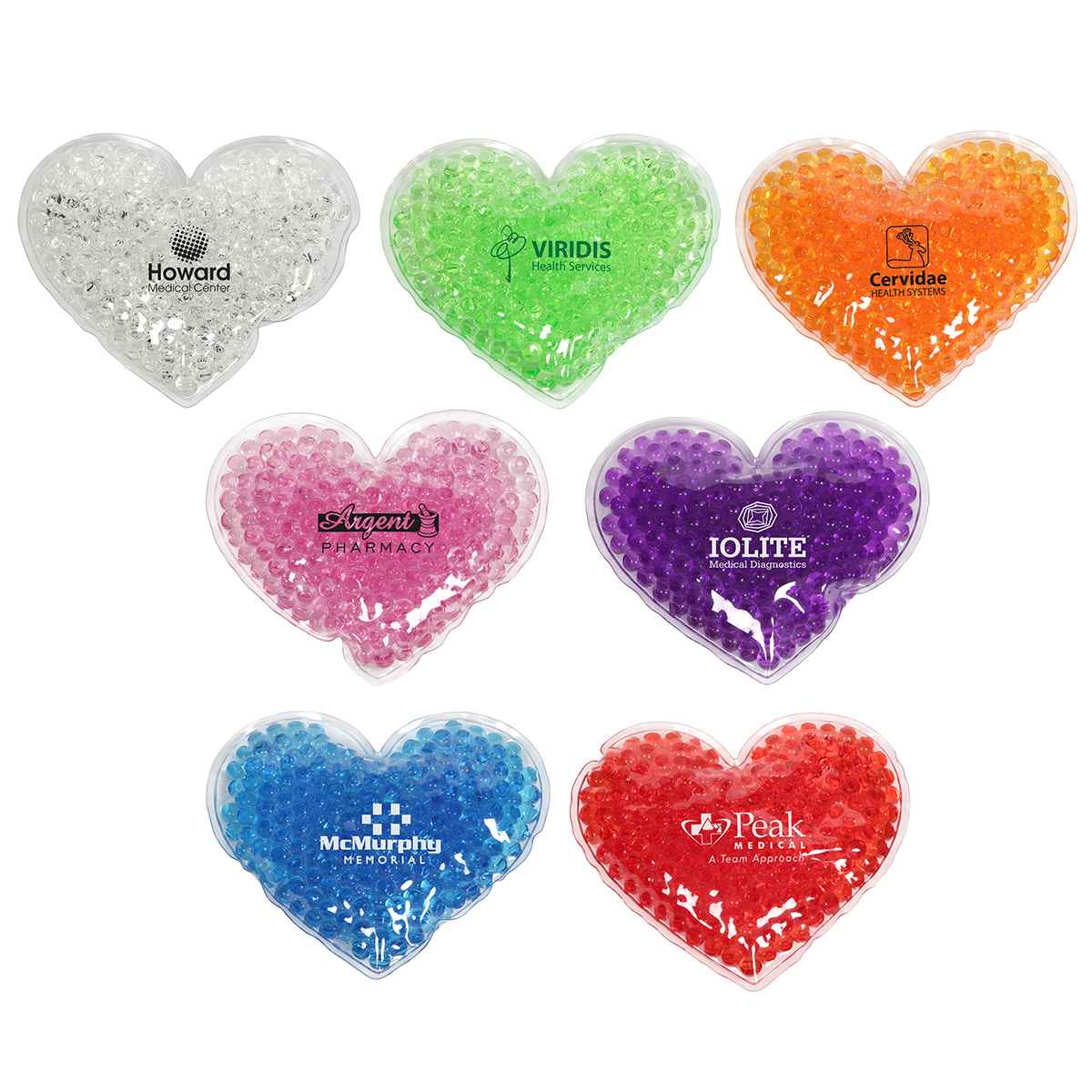 Large Heart Aqua Pearls™ Hot/Cold Pack 1