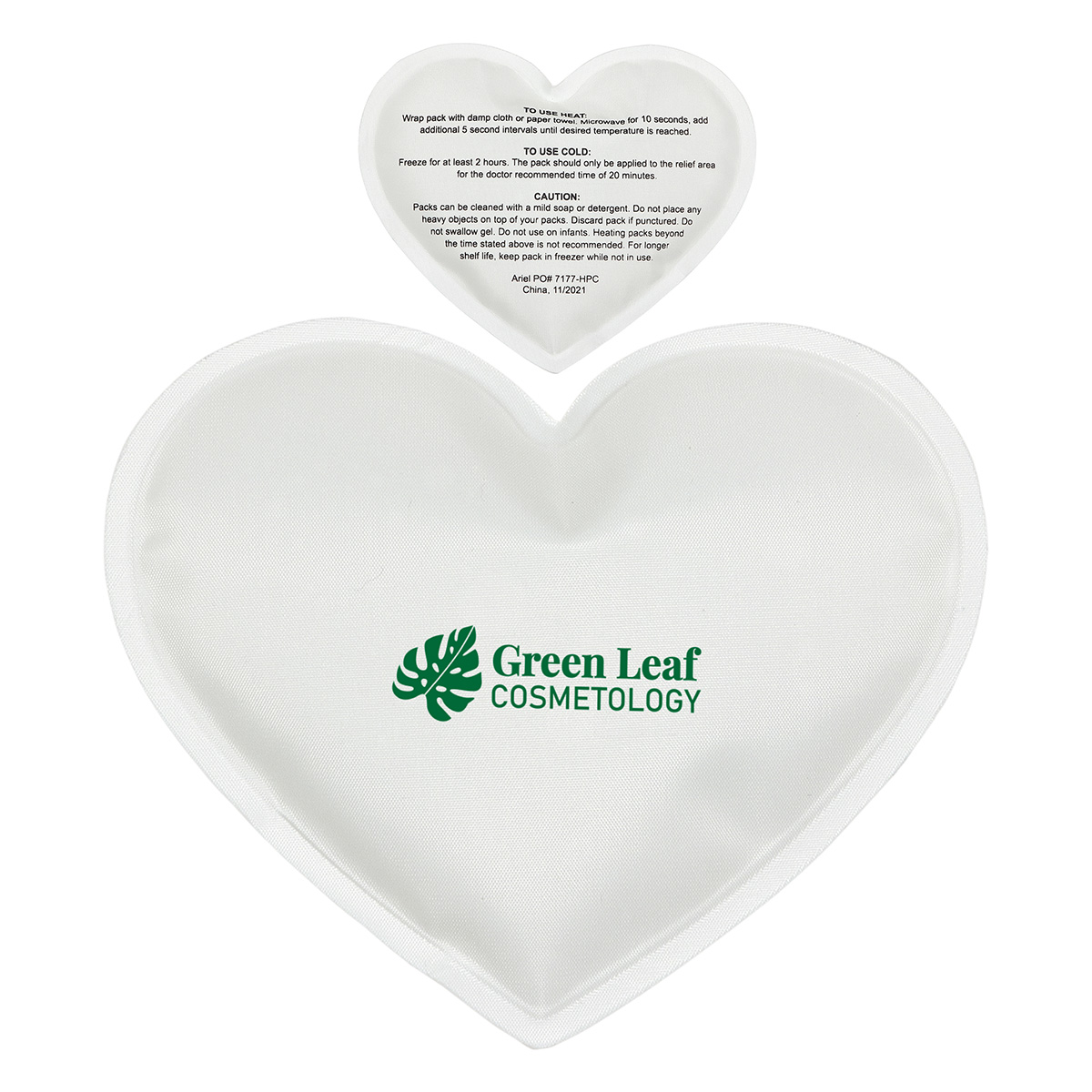Heart Nylon-Covered Hot/Cold Pack 1