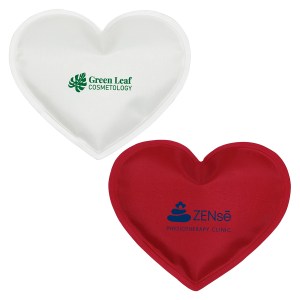 Heart Nylon-Covered Hot/Cold Pack 1 Heart Nylon-Covered Hot/Cold Pack 1