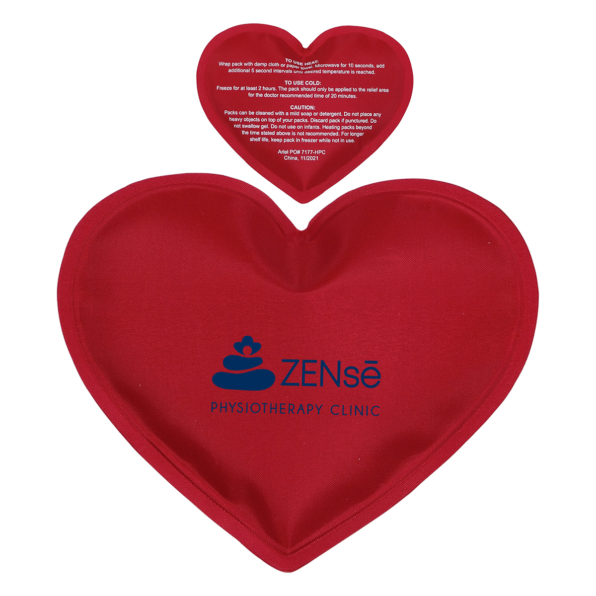 Heart Nylon-Covered Hot/Cold Pack 1