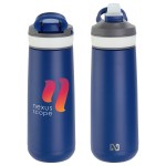 NAYAD® Vive 23 oz Stainless Double Wall Bottle - Navy Blue NAYAD® Vive 23 oz Stainless Double Wall Bottle - Navy Blue