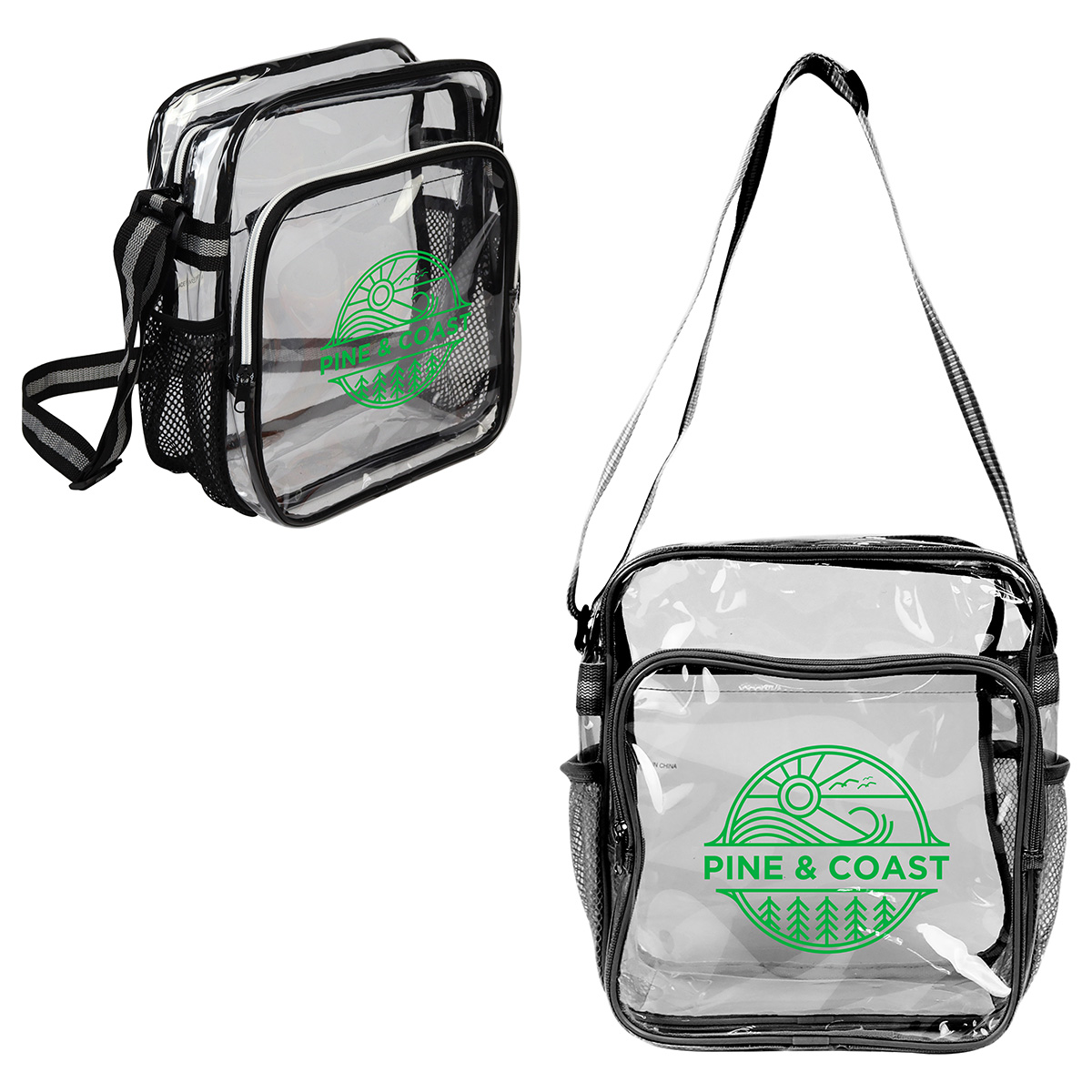 Diamond Clear TPU Messenger Bag 1