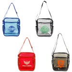 Diamond Clear TPU Messenger Bag 1 Diamond Clear TPU Messenger Bag 1