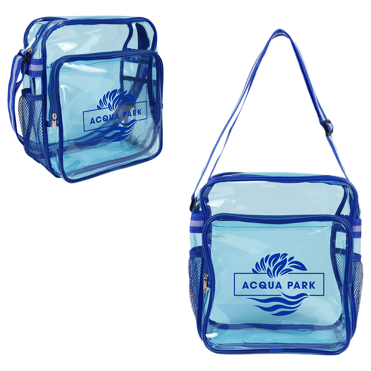 Diamond Clear TPU Messenger Bag 1