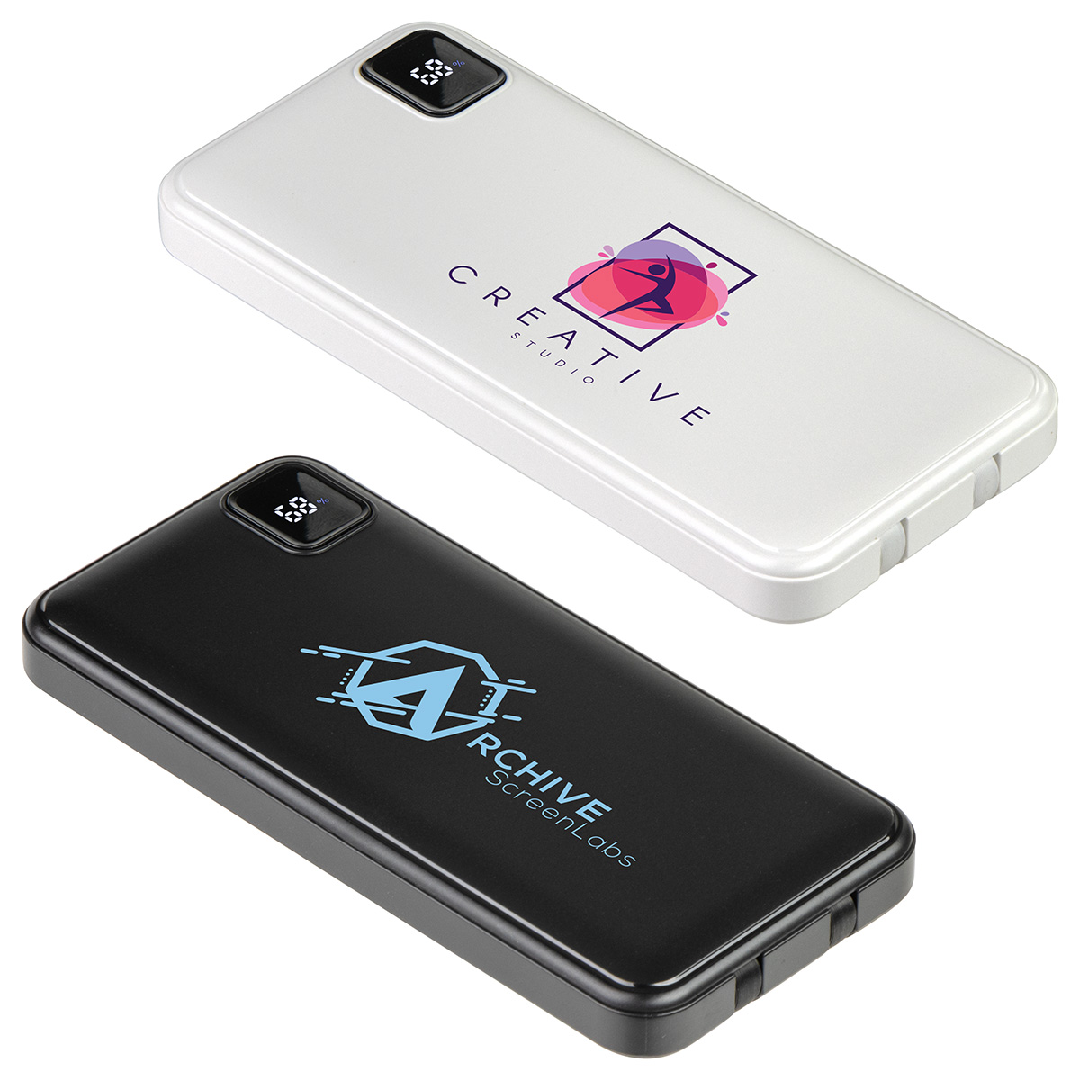 Marquis 10000mAh 20W PD Power Bank with Built-In Cables 1