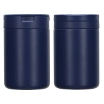 Commuter 20 oz Eco-Friendly Vacuum Insulated Stainless Steel Food Jar - Navy Blue Commuter 20 oz Eco-Friendly Vacuum Insulated Stainless Steel Food Jar - Navy Blue