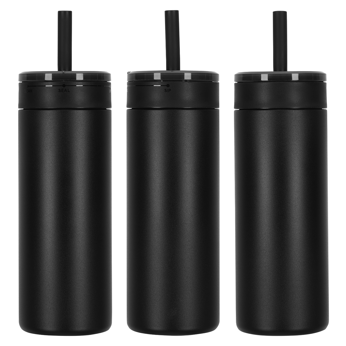 Elyse 22 oz Eco-Friendly Leak Proof Vacuum Silicone Straw Tumbler 1