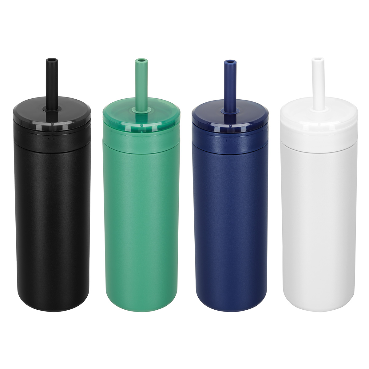 Elyse 22 oz Eco-Friendly Leak Proof Vacuum Silicone Straw Tumbler 1
